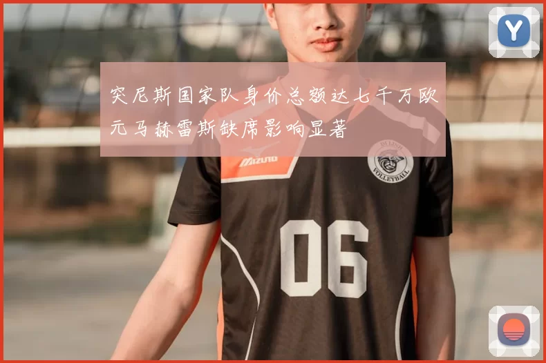 突尼斯国家队身价总额达七千万欧元马赫雷斯缺席影响显著